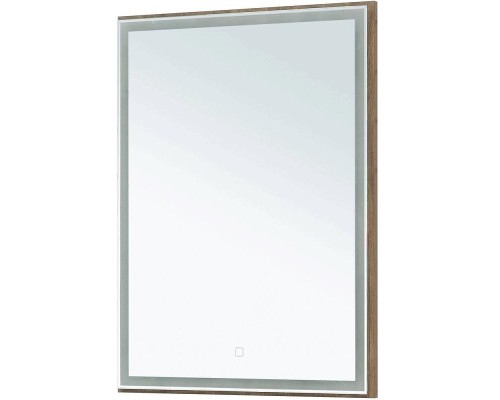 Зеркало Aquanet Nova Lite 60 249510 с подсветкой Дуб рустикальный