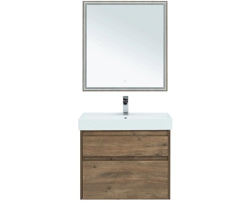 Комплект мебели для ванной Aquanet Nova Lite 75 254218 подвесной Дуб рустикальный