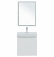 Комплект мебели для ванной Aquanet Nova Lite 60 302532 подвесной Белый глянец