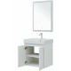 Комплект мебели для ванной Aquanet Nova Lite 60 302532 подвесной Белый глянец