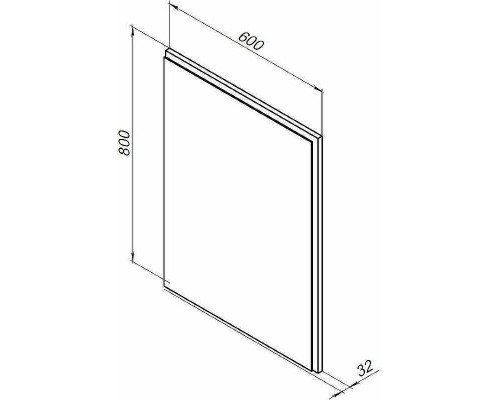 Комплект мебели для ванной Aquanet Nova Lite 60 302532 подвесной Белый глянец