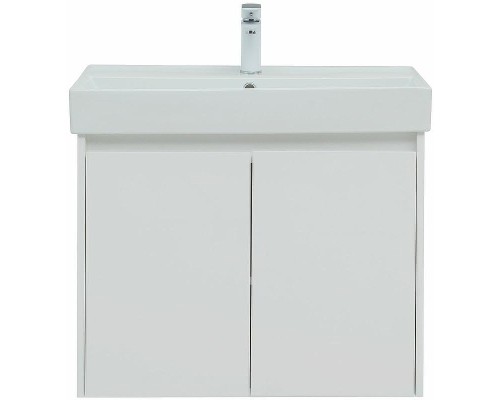 Комплект мебели для ванной Aquanet Nova Lite 75 302535 подвесной Белый глянец