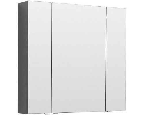 Зеркальный шкаф Aquanet Алвита 90 240110 Серый антрацит