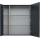 Зеркальный шкаф Aquanet Алвита New 80 277535 Антрацит