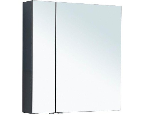 Зеркальный шкаф Aquanet Алвита New 80 277535 Антрацит