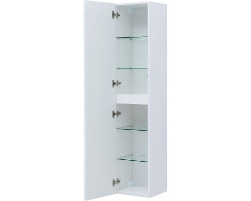 Шкаф пенал Aquanet Арт 35 313258 подвесной Белый матовый