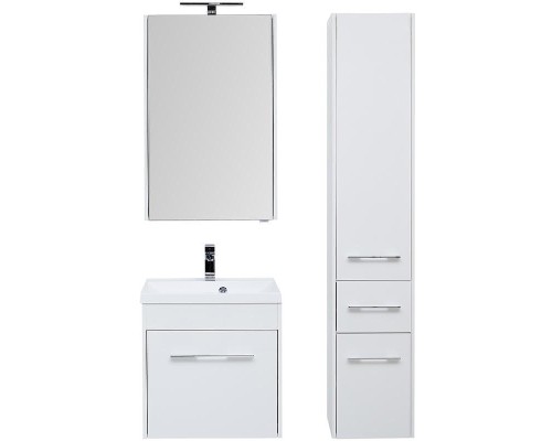 Зеркальный шкаф Aquanet Августа 58 210008 Белый