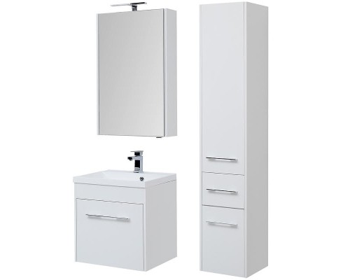 Зеркальный шкаф Aquanet Августа 58 210008 Белый