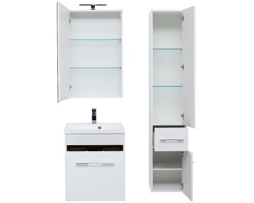 Зеркальный шкаф Aquanet Августа 58 210008 Белый