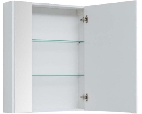 Зеркальный шкаф Aquanet Августа 75 210010 подвесной Белый