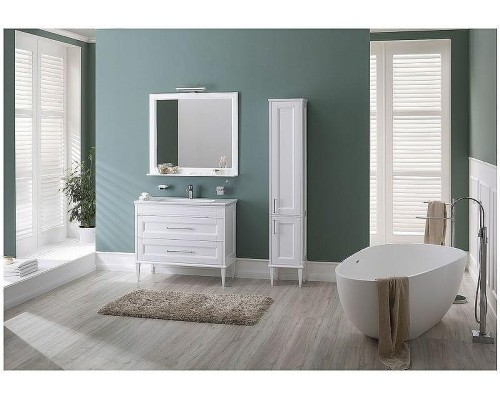 Шкаф пенал Aquanet Бостон 36 R 209681 подвесной Белый