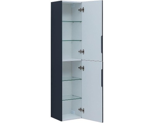 Шкаф пенал Aquanet Джейн 35 313305 подвесной Маренго