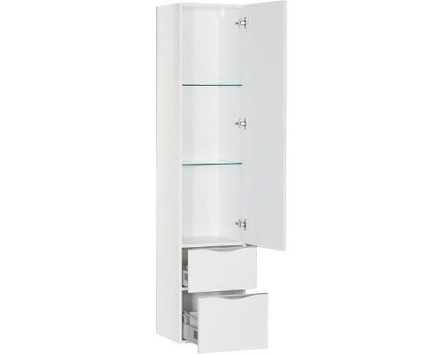 Шкаф пенал Aquanet Эвора 40 R 184308 подвесной Белый