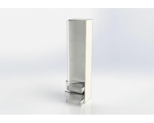 Шкаф пенал Aquanet Эвора 40 R 182999 подвесной Дуб антик