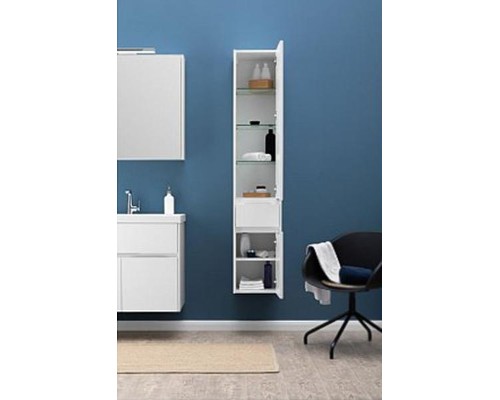 Шкаф пенал Aquanet Латина 35 L 187544 подвесной Белый