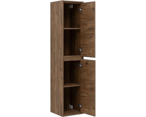 Шкаф пенал Aquanet Милан 35 336388 подвесной Дуб рустикальный