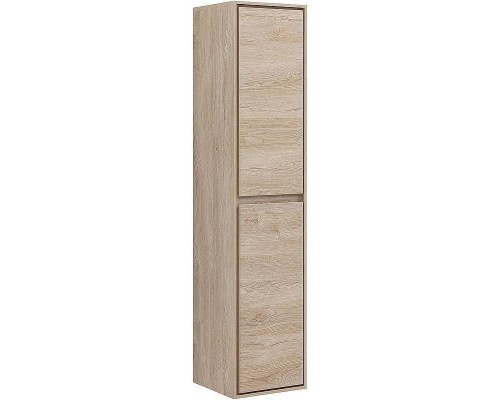 Шкаф пенал Aquanet Милан 35 336389 подвесной Дуб светлый