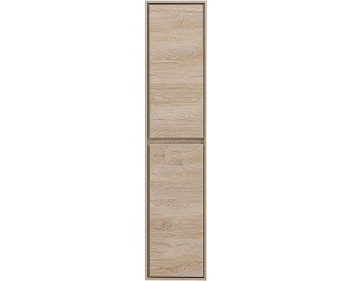 Шкаф пенал Aquanet Милан 35 336389 подвесной Дуб светлый