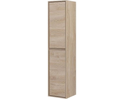 Шкаф пенал Aquanet Милан 35 336389 подвесной Дуб светлый