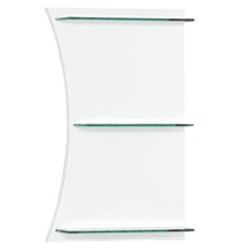 Полка Aquanet Опера 45 169630 с подсветкой Белая