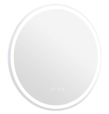 Зеркало Aquanet Оптима 60 304265 с подсветкой с сенсорным выключателем, часами и подогревом