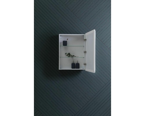 Зеркальный шкаф Aquanet Оптима 60 311860 с подсветкой Белый