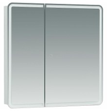 Зеркальный шкаф Aquanet Оптима 70 311861 с подсветкой Белый