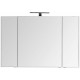 Зеркальный шкаф Aquanet Остин 120 L 203926 Белый