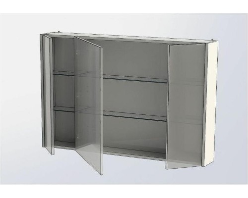 Зеркальный шкаф Aquanet Остин 120 L 203926 Белый