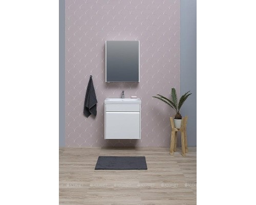 Зеркальный шкаф Aquanet Палермо 60 203939 Белый