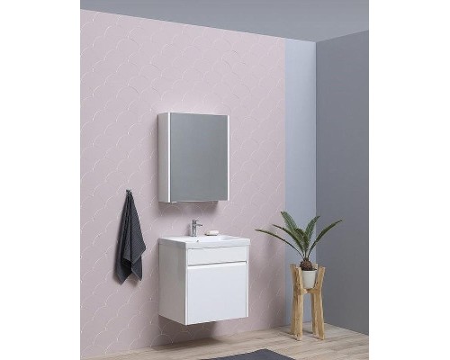 Зеркальный шкаф Aquanet Палермо 60 203939 Белый