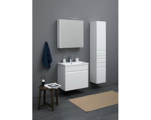 Зеркальный шкаф Aquanet Палермо 60 203939 Белый