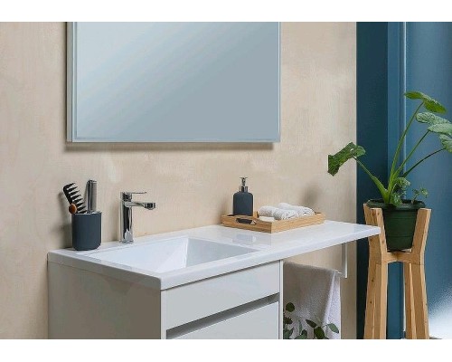 Тумба с раковиной Aquanet Токио 130 L 239217 подвесная Белая