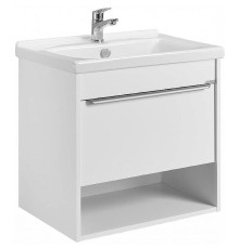 Тумба под раковину Aquaton Хоуп 60 1A287201HP2B0 подвесная Белая матовая