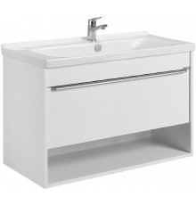 Тумба под раковину Aquaton Хоуп 100 1A287401HP2B0 подвесная Белая матовая