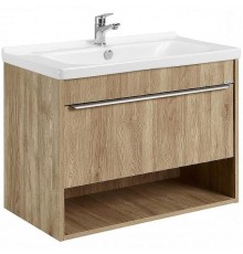 Тумба под раковину Aquaton Хоуп 80 1A287301HP6C0 подвесная Орех