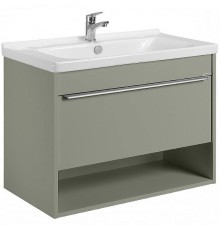 Тумба под раковину Aquaton Хоуп 80 1A287301HP9D0 подвесная Хаки