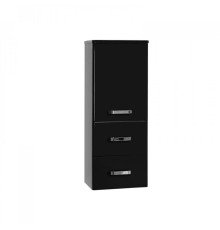 Подвесной шкаф Aquaton Америна 34 1A137803AM950 цвет Чёрный глянец