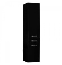 Шкаф пенал Aquaton Америна 34 1A135203AM950 подвесной цвет Черный глянец