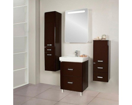 Зеркальный шкаф Aquaton Америна 60 R 1A135302AM01R с подсветкой Белый