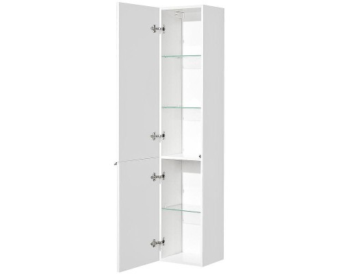 Шкаф пенал Aquaton Беверли 34 L 1A235403BV01L подвесной Белый глянец