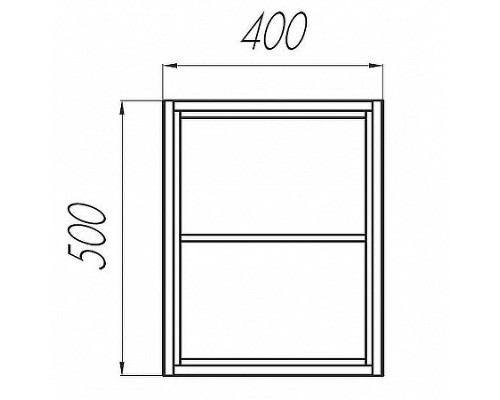 Полка Aquaton Брук 40 1A201201BCDF0 Дуб ферр