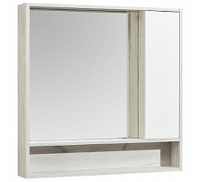 Зеркало со шкафом Aquaton Флай 100 1A237802FAX10 Белый Дуб крафт