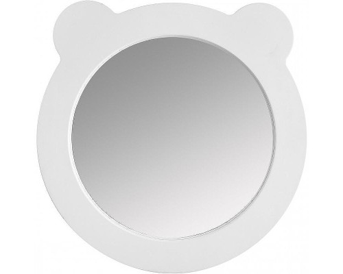 Зеркало Aquaton Каспер Мишка 48 1A283302CRE20 Белое матовое