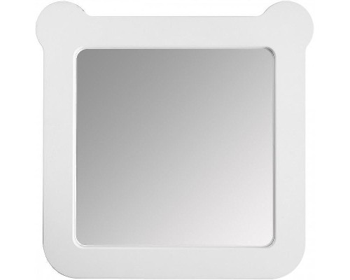 Зеркало Aquaton Каспер Мишка 51 1A283402CRE20 Белое матовое