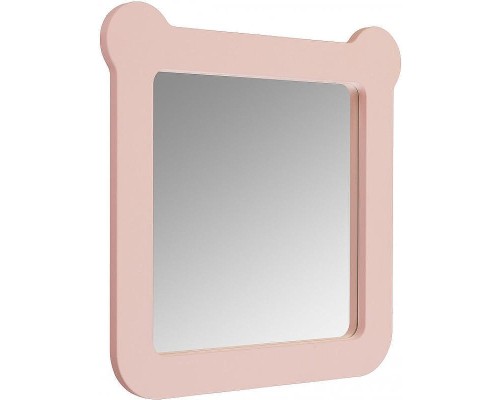 Зеркало Aquaton Каспер Мишка 51 1A283402CR1E0 Розовое матовое