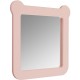 Зеркало Aquaton Каспер Мишка 51 1A283402CR1E0 Розовое матовое