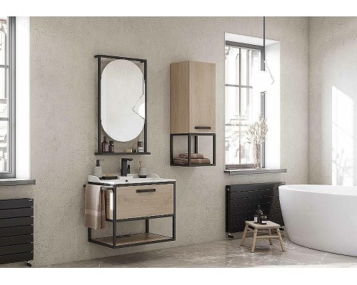 Полка Aquaton Лофт Фабрик 34 1A242703LTDU0 Дуб эндгрейн