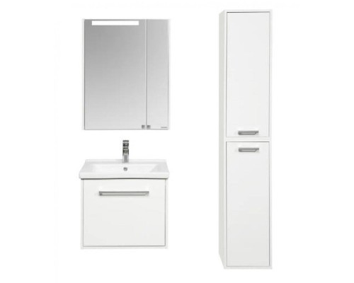 Подвесной шкаф Aquaton Мерида 33 1A239303MF010 цвет Белый глянец