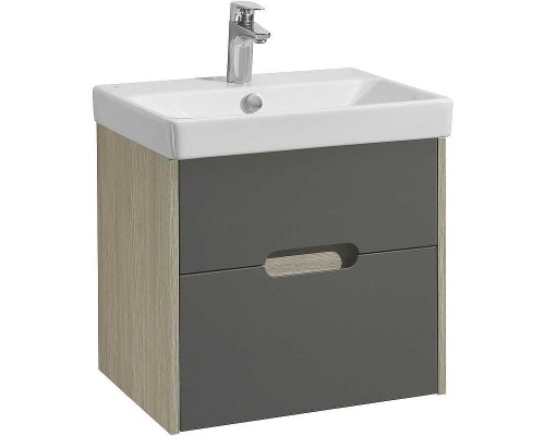 Тумба под раковину Aquaton Оливия 55 1A254201OLUG0 подвесная Грей Дуб ойстер